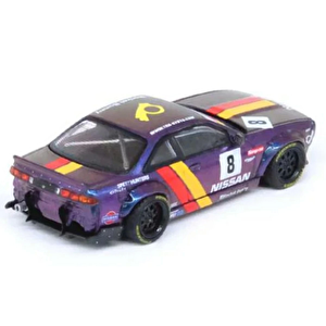Inno 1/64 Nissan Silvia S14 Boss Rocket Bunny Purple