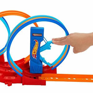 Hpx93 Hot Wheels Ultra Hots Çılgın Çember Yarışı Seti