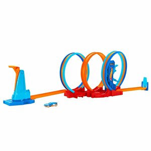 Hpx93 Hot Wheels Ultra Hots Çılgın Çember Yarışı Seti