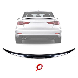 Mega Oto Market Piano Black Enjeksiyon Kalıp Bagaj Spoiler Renault Fluence 2009-2016 Ile Uyumlu