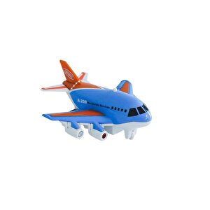 Xg879-209 Sesli Işıklı Metal Çek Bırak Uçak -birliktoys