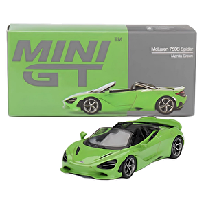 Mini Gt 1/64 Mclaren 750s Spider Mantis Green Mgt00783