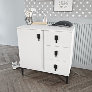 Pati̇ko Rose 3 Çekmeceli̇ Şi̇fonyer