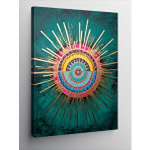 Kanvas Tablo Etnik Merkez Detayı 50x70 cm