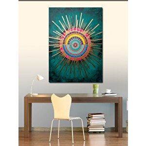 Kanvas Tablo Etnik Merkez Detayı 50x70 cm