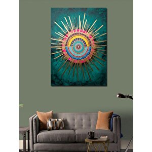 Kanvas Tablo Etnik Merkez Detayı 50x70 cm
