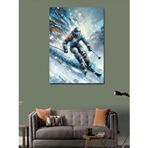 Kanvas Tablo Slalom 100x140 cm