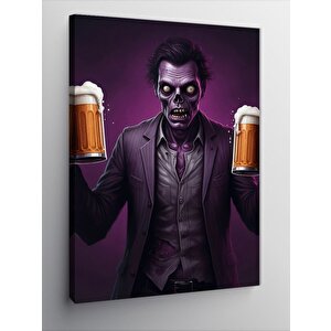 Kanvas Tablo Zombi Garson 70x100 cm