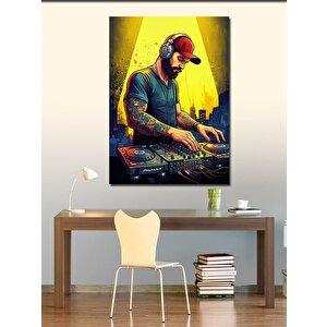 Kanvas Tablo Dj'nin Gece Hayatı 50x70 cm