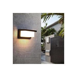 Econa 18w 3000k Günişiği Diş Mekan Dekorati̇f Led Duvar Apli̇ği̇ Ecn-21344g