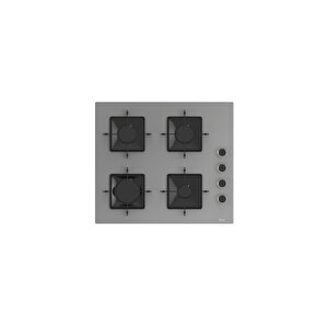Elegant Line Basic Gri Ankastre Set ( Qbl62cpr-ss208-d079 )