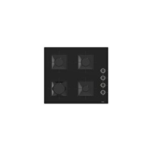 Elegant Line Plus Siyah Ankastre Set ( Qbl62cs-ss205-d080 )