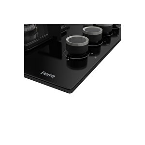 Elegant Line Plus Siyah Ankastre Set ( Qbl62cs-ss205-d080 )