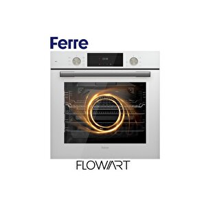 Flowart Ss Serisi Beyaz Set (ss036 Qms63cb D064 ) -75'lik Seri - Kare Emaye Izgara
