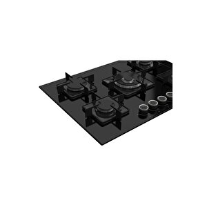 Ss Serisi Siyah 5 Gözlü Ankastre Set ( Qbl62cs-ss035-d080 )