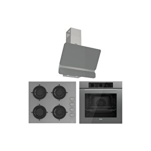 Soft Line Plus Gri Ankastre set