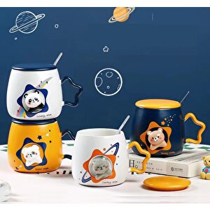 Panda Serami̇k Kupa, Beyaz, 8x9 Beyaz