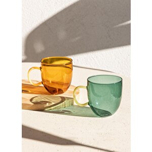 Borosilikat Cam Kupa Amber 450 Ml Brd0133