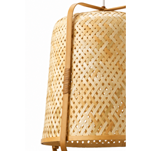 Bambu Knx Avize 40x53 cm - Bohem, İskandinav, Modern, Rattan, Knixhult, Aydınlatma