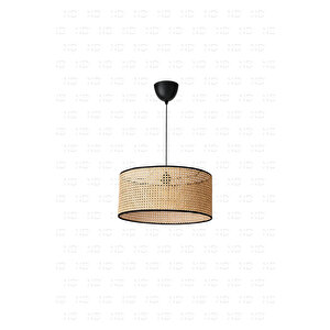 Hazeran Avize 30cm- Iskandinav, Modern, Bohem, Rattan Avize, Aydınlatma