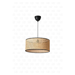 Hazeran Avize 40cm- Iskandinav, Modern, Bohem, Rattan Avize, Aydınlatma