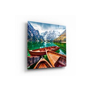 Manzara Cam Tablo | Hediyelik, Dekoratif, Ofis, Mutfak 50x50 cm