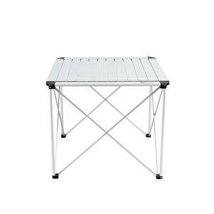 Titanium Katlanabilir Çantalı Alüminyum Kamp Ve Piknik Masası 68*68*57