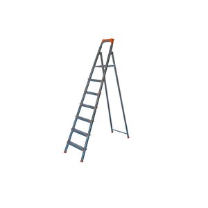 - 6+1 Basamaklı Galvanizli Profil Merdiven - Ev - Bahçe - İş Yeri İçin Dayanıklı