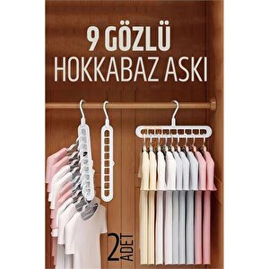 Transformacion %80 Yerden Tasarruflu Beyaz Askı 2 Adet 715706
