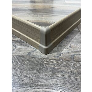 8 Cm Gri Süpürgelik Iç Köşe Dış Köşe Aparat
