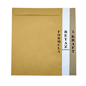 Zarf A4 Boyutunda Beyaz Torba Zarf 24x32 Cm - 10 Adet