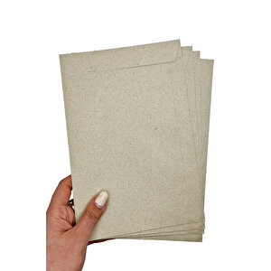 Zarf A5 Boyutunda Kraft Torba Zarf 17x25 Cm - 50 Adet