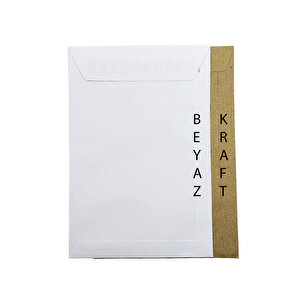 Zarf A5 Boyutunda Kraft Torba Zarf 17x25 Cm - 20 Adet