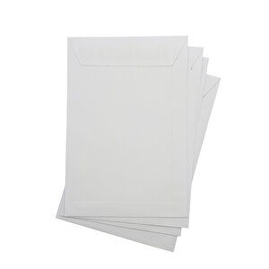 Zarf A5 Boyutunda Beyaz Torba Zarf 17x25 Cm - 50 Adet