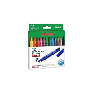 12 Li Maxı Ar-06 Jumbo Keçeli Kalem