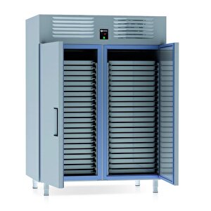 Dik Tip Patiseri Derin Dondurucu 2 Kapılı 60x80 Tepsi Kapasiteli 1460 Lt