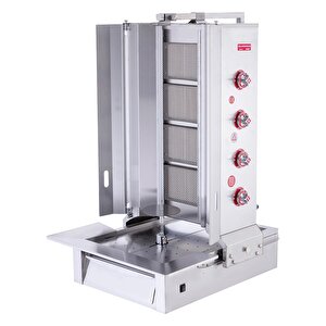 Tüplü 4 Radyanlı Alttan Motorlu Döner Ocağı