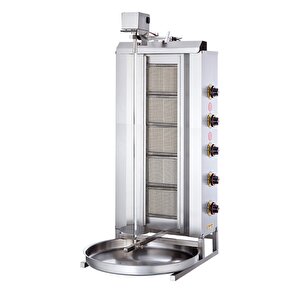 Işıkgaz Silver Tüplü 5 Radyanlı Üstten Motorlu Döner Ocağı