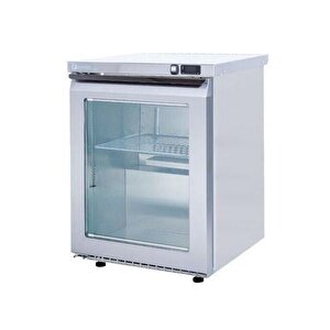 Tezgah Altı Mini Buzdolabı Cam Kapılı 140 Lt