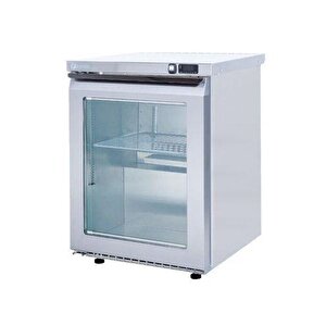 Tezgah Altı Mini Buzdolabı Cam Kapılı 140 Lt