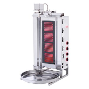 Elektrikli 4 Radyanlı Üstten Motorlu Döner Ocağı