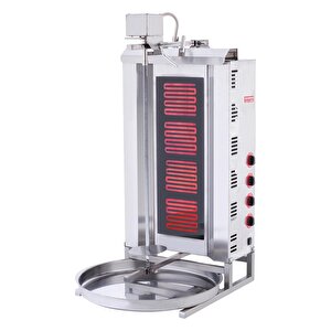 Işıkgaz Silver Elektrikli 4 Radyanlı Üstten Motorlu Döner Ocağı