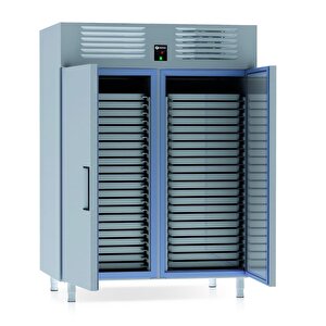 Dik Tip Patiseri Buzdolabı 2 Kapılı 60x80 Tepsi Kapasiteli 1460 Lt