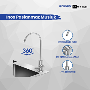 Hi̇drotek Çinko & Bakır Mineralli Su Arıtma Cihazı (zinc & Copper) Pompalı