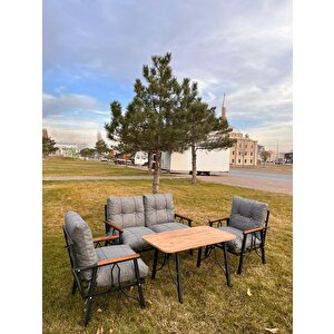 Zi̇gonzi̇ 2+1+1 Balkon Takimi (masa Hedi̇yeli̇)