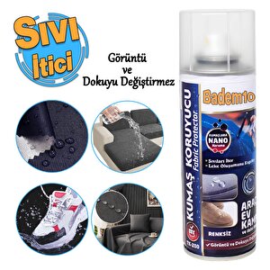 Kumaş Koruyucu Sprey Renskiz 200 Ml Ayakkabı Kıyafet Koltuk Çadır Çanta Yağmur Su İtici Kaydırıcı