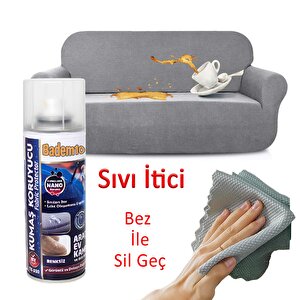 Kumaş Koruyucu Sprey Renskiz 200 Ml Ayakkabı Kıyafet Koltuk Çadır Çanta Yağmur Su İtici Kaydırıcı