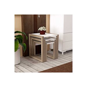 Hülya Zigon Sehpa Takımı High Gloss -cordoba
