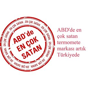 ThermoPro TP53 Termometre İç Mekan Dijital Sıcaklık ve Nem Ölçer - 2 Adet