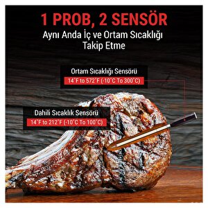 Thermopro Tp960 Bluetooth, Digital,tek Problu Profesyonel Et Termometresi